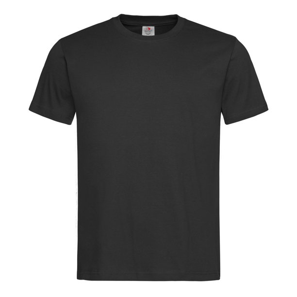 Stedman - Camiseta orgánica clásica para hombre (Negro ópalo)