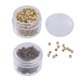 thumbnail image 1 of 1000 piezas forradas nano anillos pinzas para el cabello micro enlace para el cabello, 1 of 9