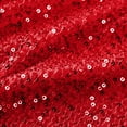 thumbnail image 5 of mgoYE Sequin Dress for Girls Toddler Girls Sequin Dress Sparkly Gown Party Dresses Little Kids A-Line Velvet Dress(Red,5-6 Years), 5 of 9
