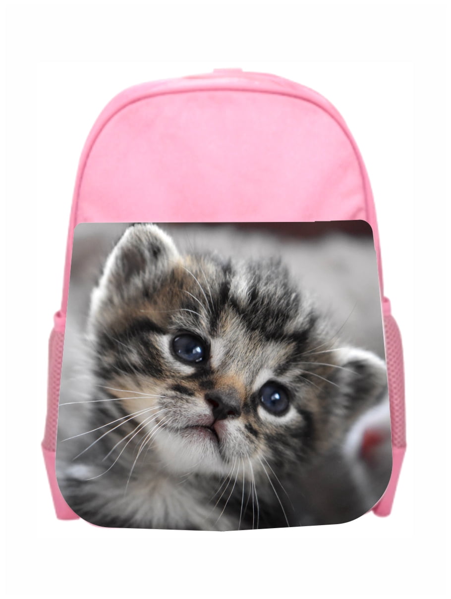 School Backpack Cat Darling Kitten Girls Kids PreSchool Backpack