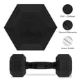 thumbnail image 4 of Set De Mancuernas Eleva  ELEVA-2MH Hexagonal 12 Lb Con 2 Pz, 4 of 7