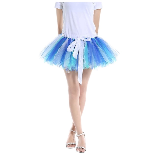 Jupes Crayon pour Femmes Jupe de Lit pour Lit Ajustable Jupes de Tennis Femmes Mini Jupe Couverture de Bain Mode Carnaval Décontractée Multicolore Robe de Danse en Tulle Vert Taille Unique