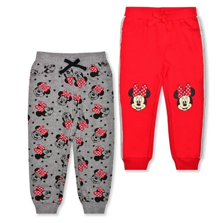 

Minnie Mouse Toddler Girl 2PK Joggers Sizes 2T-4T