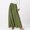 Army Green, variant on SIYUDAN Womens Pants Womens Casual Pants Army Green Adult Pants For Women Lounge Pants For Women Wide Leg Pants With Pockets Summer Pants