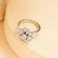 thumbnail image 4 of Rotatable Ring Classic Ring Fashion Jewelry Light Feeling Design Ring Shiny Ring Rings for Teen Guys Teens Rings Teen Rings Ring Women Cool Rings Women Ring Set Stainless Steel Rings Set Ring, 4 of 4