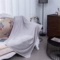 thumbnail image 4 of BNNG Cold Feeling Ice Silk Blanket Summer Thin Air Conditioned Office Childrens Nap Machine Washable Ice Cool Blanket Soft Plush Bedding Blanket Breathable Blanket For Warm Weather, 4 of 9