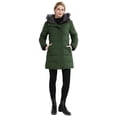 thumbnail image 6 of Wantdo Women's Recycled Winter Coat Windproof Winter Jacket Puffer Jacket Army Green M, 6 of 7