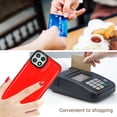 thumbnail image 3 of For Samsung Galaxy A42 5G Wallet Case with Card Holder, Premium PU Leather Kickstand Credit Card Slots Case,[RFID Blocking] Double Magnetic Clasp Back Flip Durable Shockproof Cover, Red, 3 of 8