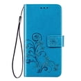 thumbnail image 1 of Sidaley Funda para teléfono Flip Wallet Phone Case Leather Mobile Holder Reemplazo para Redmi 4X, Azul Type3 NO3, 1 of 6