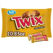 Twix Fun Size Caramel Cookie Chocolate Bars - 10.83 oz Bag