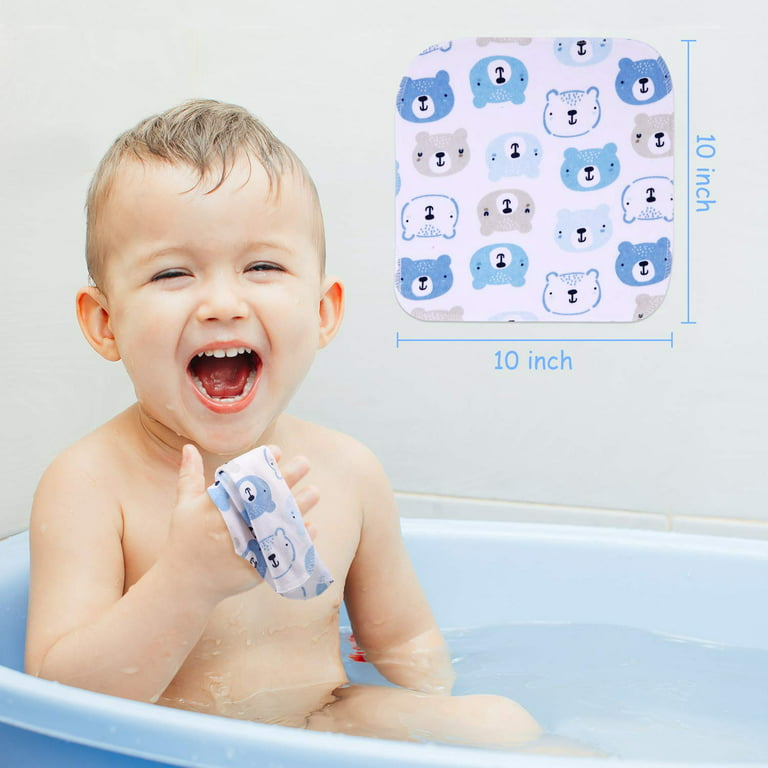 Baby Washcloths, Momcozy Ultra Soft Absorbent Towel, 8pcs Newborn