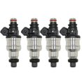 thumbnail image 1 of 4pcs 550cc Fuel Injectors for Honda OBD1/OBD2 B16/B18/B20 D15/D16/D18 Engines, 1 of 5