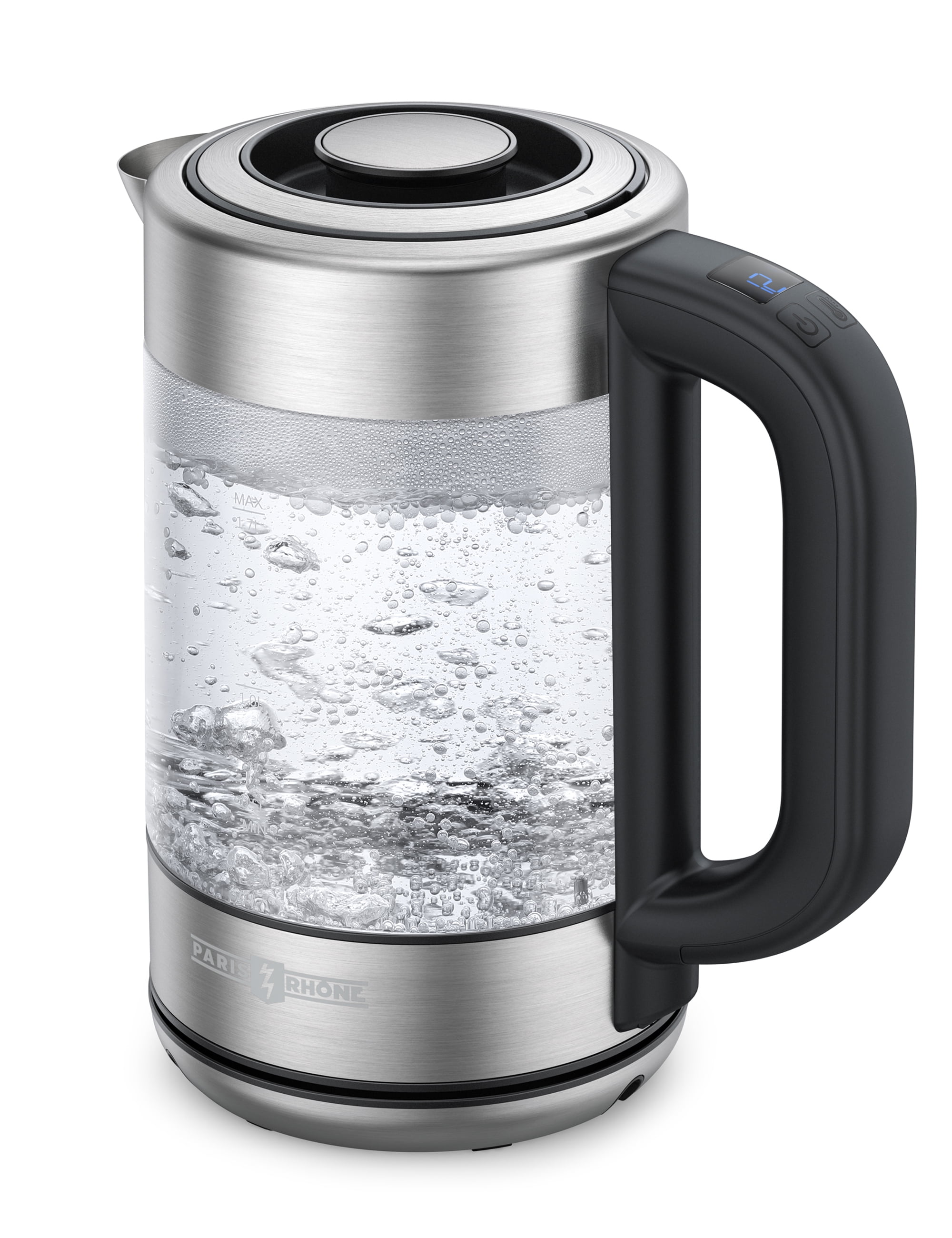 Electric Kettle,Tea Kettle Temperature Control with 6 Temperature Settings,Paris Rhône1.7L Glass