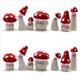thumbnail image 1 of 14 Piezas de Mini Hongos para Manualidades, Pequeñas Hadas, Hongos de Jardín, Decoración de Hongos de Resina Pequeña, Estatua en Miniatura de Hongos, 1 of 5