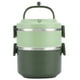 thumbnail image 2 of Fiambrera térmica de acero inoxidable, contenedor de alimentos portátil, utensilios de cocina, doble capa, 1,7 l, 2 of 14
