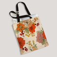 thumbnail image 2 of ABPHQTO Flower Floral Texture Canvas Bag Reusable Tote Grocery Shopping Bags Tote Bag 14x16 inch, 2 of 2