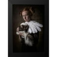 thumbnail image 2 of Kayen-Mouthaan, Carola 13x18 Black Modern Framed Museum Art Print Titled - My Camera Shy Skunk, 2 of 5