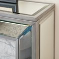 thumbnail image 5 of SEI Trandling Mirrored Faux Marble Fireplace, 5 of 5