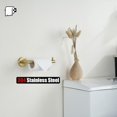 thumbnail image 4 of Double Towel Bar Matte Stainless Steel Bath Towel Rack for Bathroom Towel Holder Wall Mount Total Length TBLPB, 4 of 8