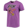 thumbnail image 2 of Men's Homage De'Aaron Fox Purple Sacramento Kings Comic Book Player Tri-Blend T-Shirt, 2 of 3