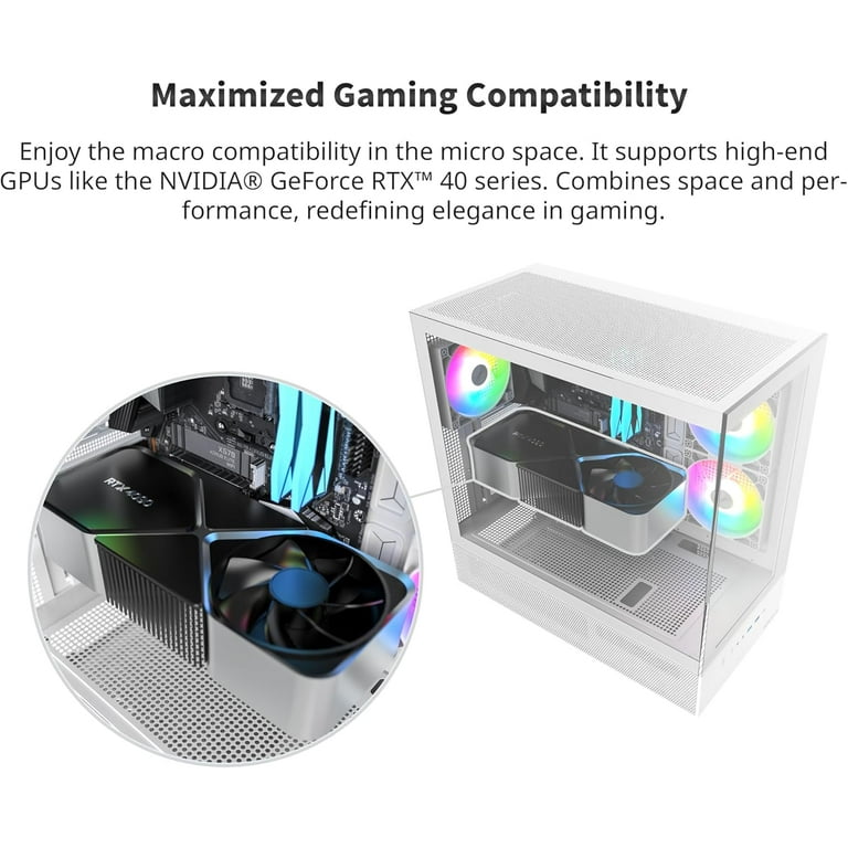 Montech XRW ATX Mid-Tower PC Gaming Case - Walmart.com