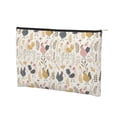 thumbnail image 2 of Haiem Cartoon Chickens Music Lover Merch Makeup Bag, Cosmetic Bag,Singer Fans Cosmetic Bag, Portable Stationary Storage Organizer, Travel Makeup Bag, 2 of 8