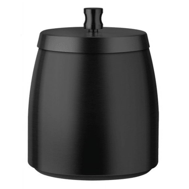 Cenicero Interior/Exterior de Acero Inoxidable con Tapa. Cenicero a prueba de viento para patio, hogar y oficina. Ceniceros portátiles de decoración de mesa para cigarrillos y fumadores de puros