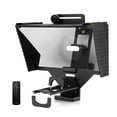 thumbnail image 1 of Teleprompter Portátil TC-3 Universal para Teléfonos, Tabletas y Cámaras - Ideal para Transmisiones en Vivo, Conferencias, Grabaciones y Clases en Línea - Incluye Control Remoto Bluetooth, 8 Anillos, 1 of 6