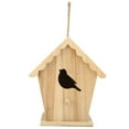 thumbnail image 2 of Crafting Birdhouse, Casas de Madera para Pájaros de Madera, Casa de Pájaros, Casa de Pájaros Duradera para Jardín para Interiores para Al Aire Libre para Casa, 2 of 7
