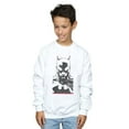 thumbnail image 2 of DC Comics Boys Batman Solid Stare Sweatshirt, 2 of 3