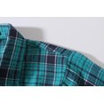 thumbnail image 6 of SSLR Flannel Shirts for Women Long Sleeve Button Down Shirts Plaid Lightweight Casual, 6 of 8