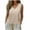 Khaki, variant on ctdiral Womens V Neck Crop Tank Tops Summer Sleeveless Tanks Lightweight Loose Fit Tee Casual Comfy Tops Dark Gray XL