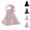 Pink, variant on Breathable & Cooling Full Face Sun Mask with Neck Cover, Women's Summer 3D Face Mask, For Cycling, Running, Fishing