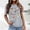 Grey, variant on QHWAUAKFBN T Shirts For Women Graphic Chicken Shirt Cute Chicken Mom Farm Country Tee Tshirts Top