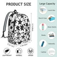 thumbnail image 5 of Marine Coral Tropical Seaside Pattern Backpack – Durable Travel Backpack with Nautical Print, Comfortable Carrying, Large Capacity, and Anti-theft Features for Female Professionals and Travelers, 5 of 5