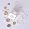 thumbnail image 3 of 200pcs Paper Coin Holders Coin Flips for Coin Collection in The Coin Album, 3 of 8
