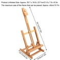 thumbnail image 4 of Artist Wooden Table, Easel Portable  For Artist Display Stand For Drawing, 4 of 8