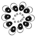 thumbnail image 3 of koolsoo 3X 10 Pieces Kayak Canoe Boat Dinghy D tie Loop with Screws Fishing Rigging, 3 of 9
