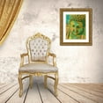 thumbnail image 3 of Greene, Taylor 15x18 Gold Ornate Wood Framed with Double Matting Museum Art Print Titled - Modern Buddah, 3 of 4