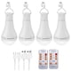 thumbnail image 2 of USB Rechargeable Light Bulb,Battery Backup Emergency Light Bulb,4 PCS, 2 of 5