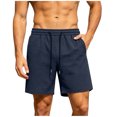 thumbnail image 3 of IhhxPro Big and Tall Men's Athletic Shorts Quick Dry Moisture-Wicking Drawstring Summer Textured Workout Loose Fit Casual Running Gym Training Lightweight Breathable M-3XL, 3 of 7