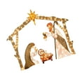 thumbnail image 3 of Kokiya Christmas Nativity Scene Figurine Set Light up Decorative Tabletop Sculpture A, 3 of 9