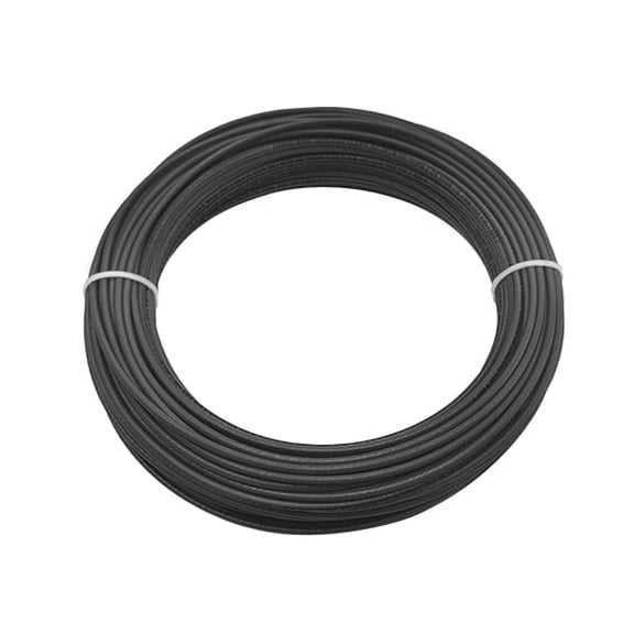 10 AWG Gauge Insulated Stranded Copper THHN/THWN-2 Building Wire - 600 Volts Residential, , Industrial UL Listed (100 Feet, Black)