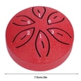 thumbnail image 3 of 3 Inch Mini Steel Tongue Drum, 6 Notes Handpan With Bag - Portable Healing Instrument For Meditation, Yoga, Gift, Stress Relief & Music Therapy, 3 of 8