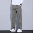 thumbnail image 3 of Men's Flat Front Relaxed Fit Casual Pant, 3 of 8