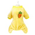 thumbnail image 1 of Mono Kawaii para perro, ropa cálida de invierno para perros pequeños, disfraz de gato, Yorkie, Bulldog Francés, pijama para Chihuahua, 1 of 4