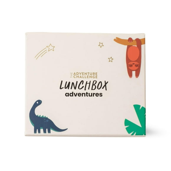 The Adventure Challenge Lunchbox Notes 28 Aventuras raspaditas para niños; Tarjetas motivacionales diarias para inspirar bondad y creatividad