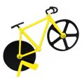 thumbnail image 4 of Moyic Cuchillos para cortar Pizza en bicicleta, cuchillo para cortar Pizza con forma de bicicleta de ruedas antiadherente con soporte, herramienta Herramientas y accesorios para hornear amarillo Moyic HA8543-02B, 4 of 6