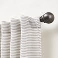 thumbnail image 2 of Better Homes & Gardens Textured Stripe Curtain Panel, 1-Piece, Taupe Splash, 54" W x 63" L, 2 of 3