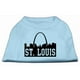 St Louis Skyline Chemise à Imprimé Sérigraphie Bébé Bleu XS (8) – image 1 sur 1
